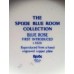 SPODE BLUE ROOM SPICE OR HERB JAR – THYME – BLUE ROSE PATTERN 
